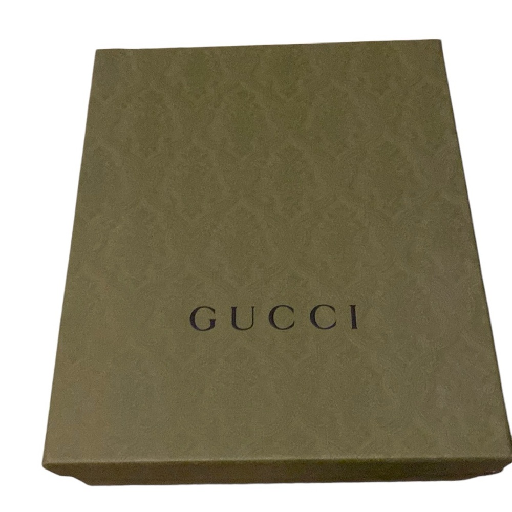 Gucci gift box bag box shoe box with tissue and ribbon
